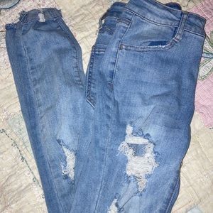 ♡ high rise jeggings